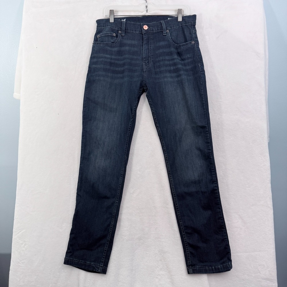 Men's Bootcut Jeans in Dark Blue - Classic Fit